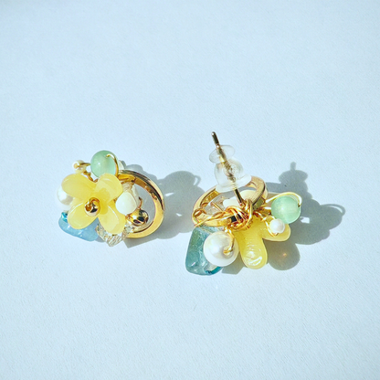 スプリングブロッサムピアス