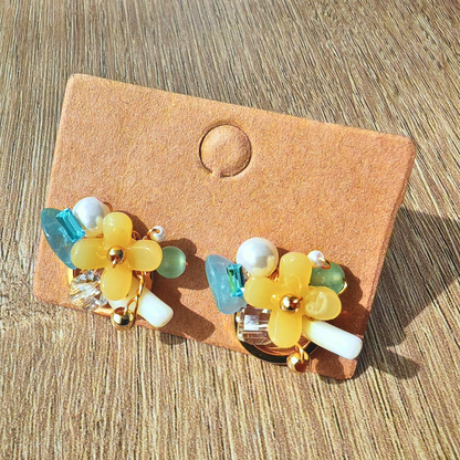 スプリングブロッサムピアス