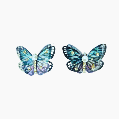 ブルーパピヨン・パールピアス