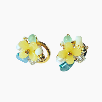 スプリングブロッサムピアス