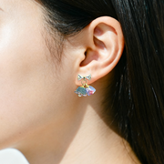 リボンベルチャームピアス 2